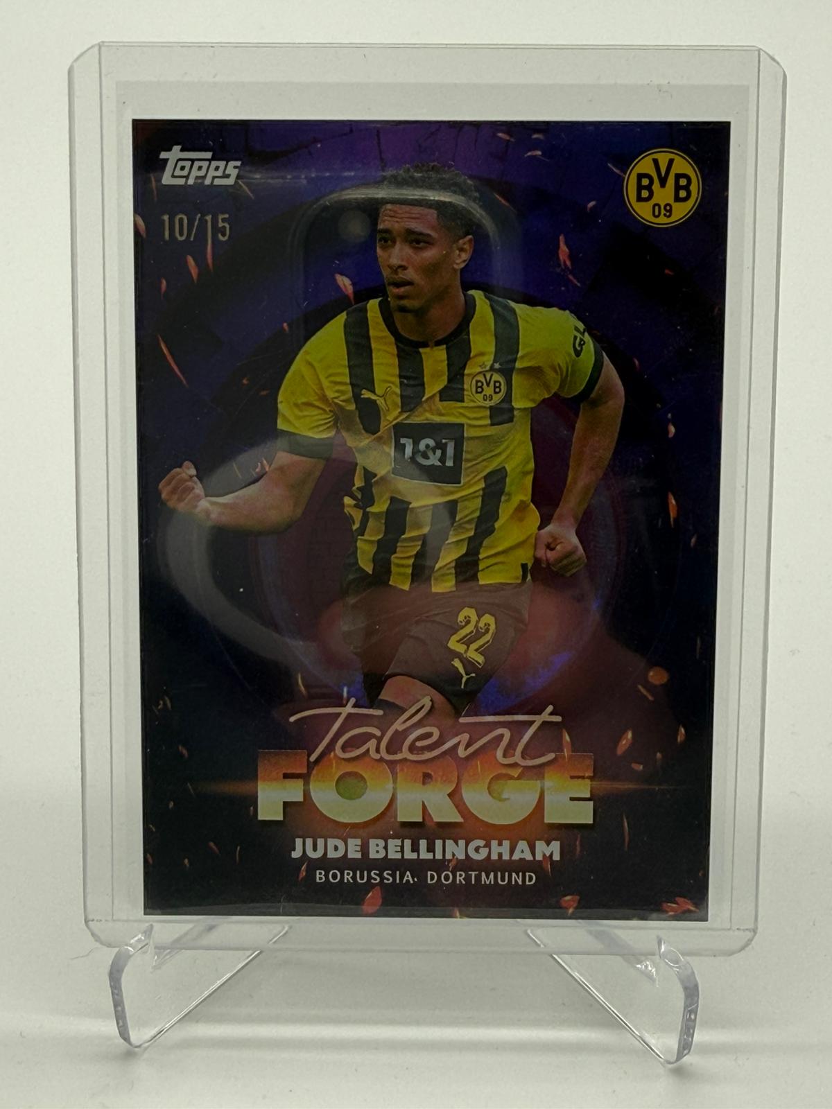 2025 Topps Borussia Dortmund Jude Bellingham Talent Forge 10/15
