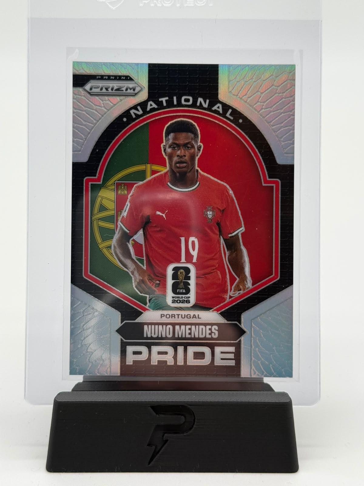 2026 Panini Prizm World Cup Nuno Mendes Pride SSP