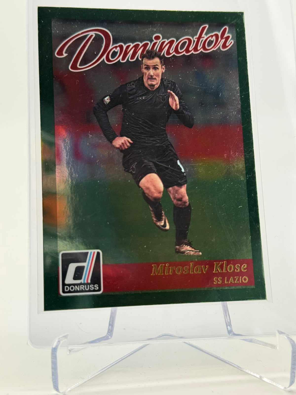 2016-17 Panini Donruss Miroslav Klose Dominators Green
