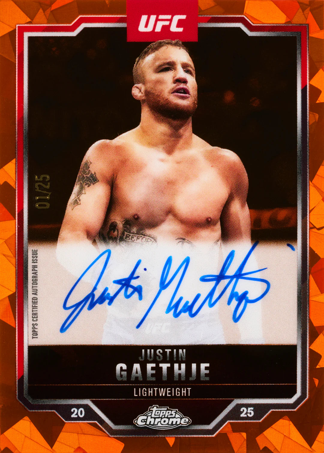 2025 Topps Chrome UFC Sapphire Edition (LIVEBREAK)