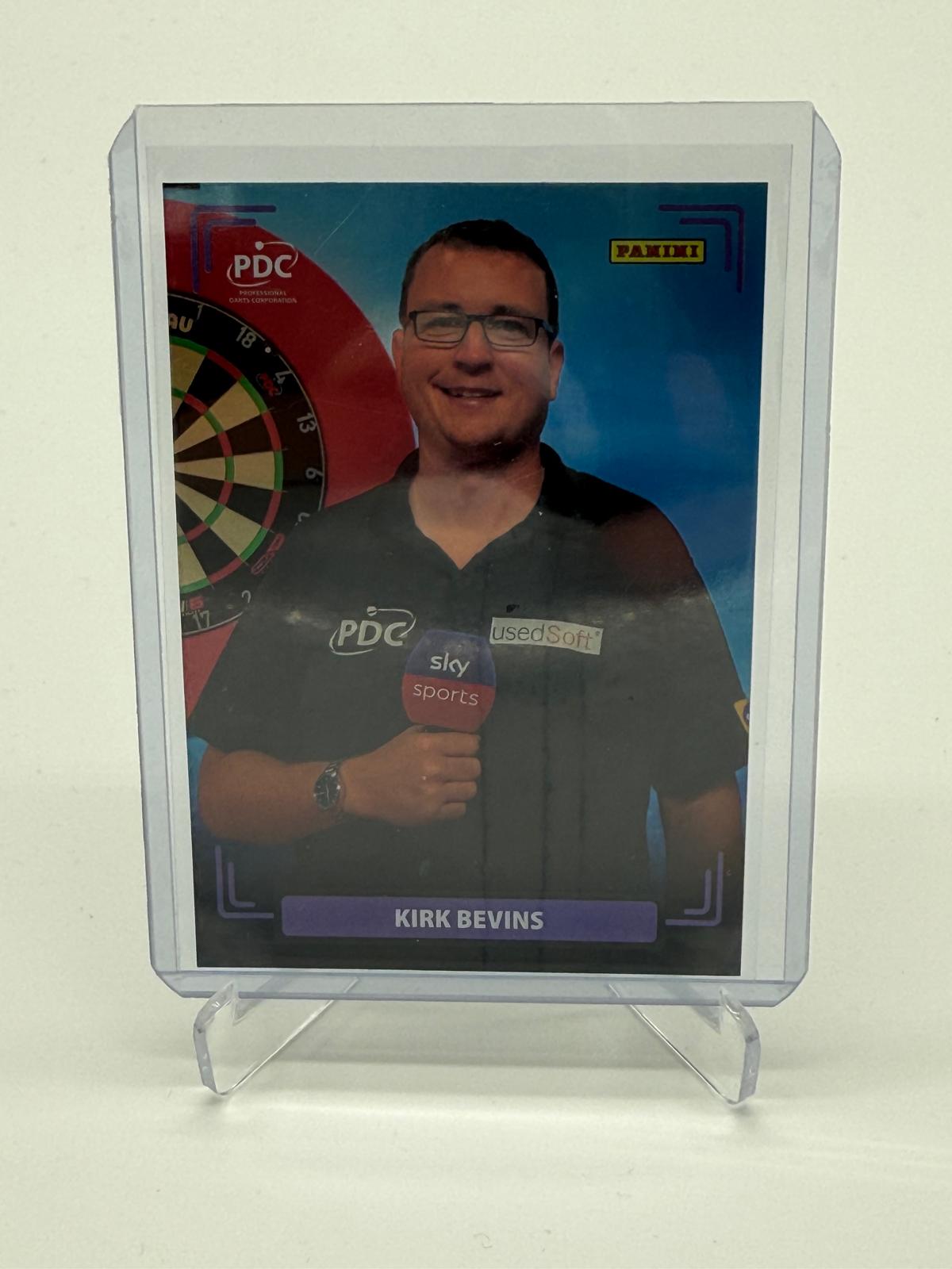 2025 Panini PDC World Championship Kirk Bevins /180