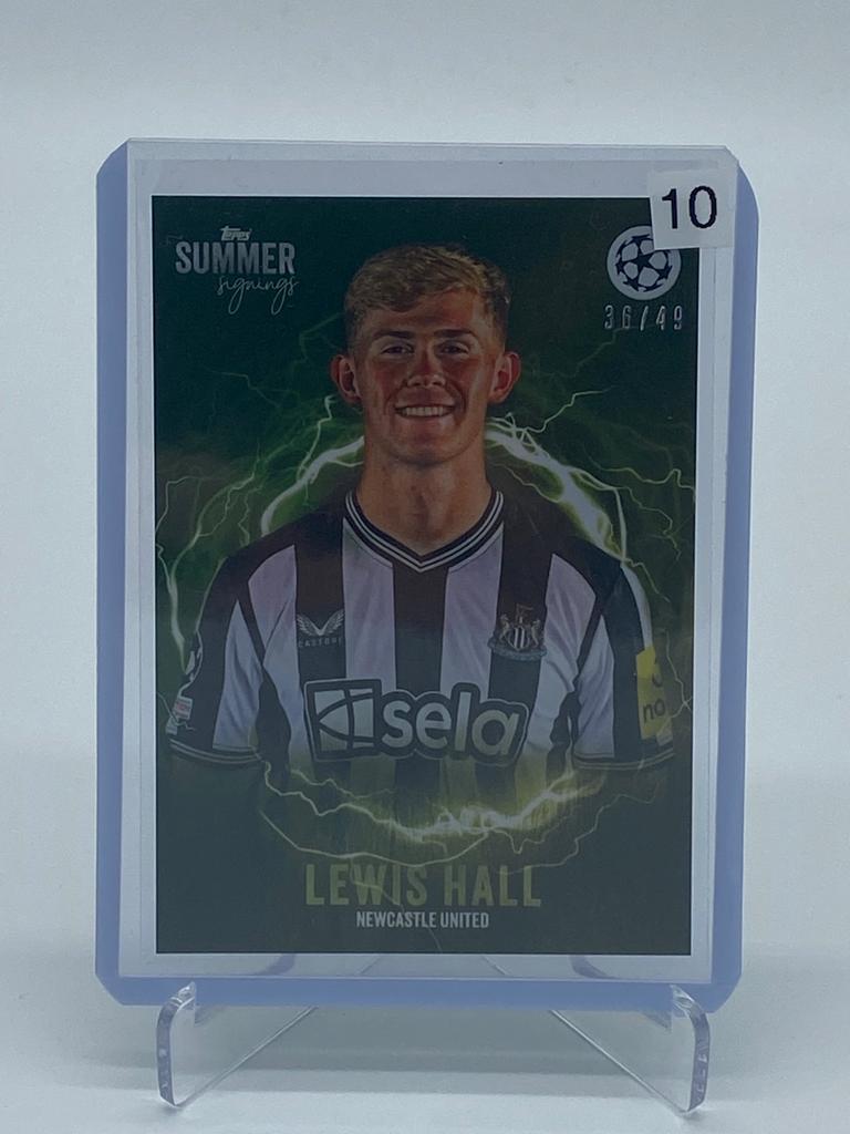 2023 Topps UCL Summer Signings - Lewis Hall /49