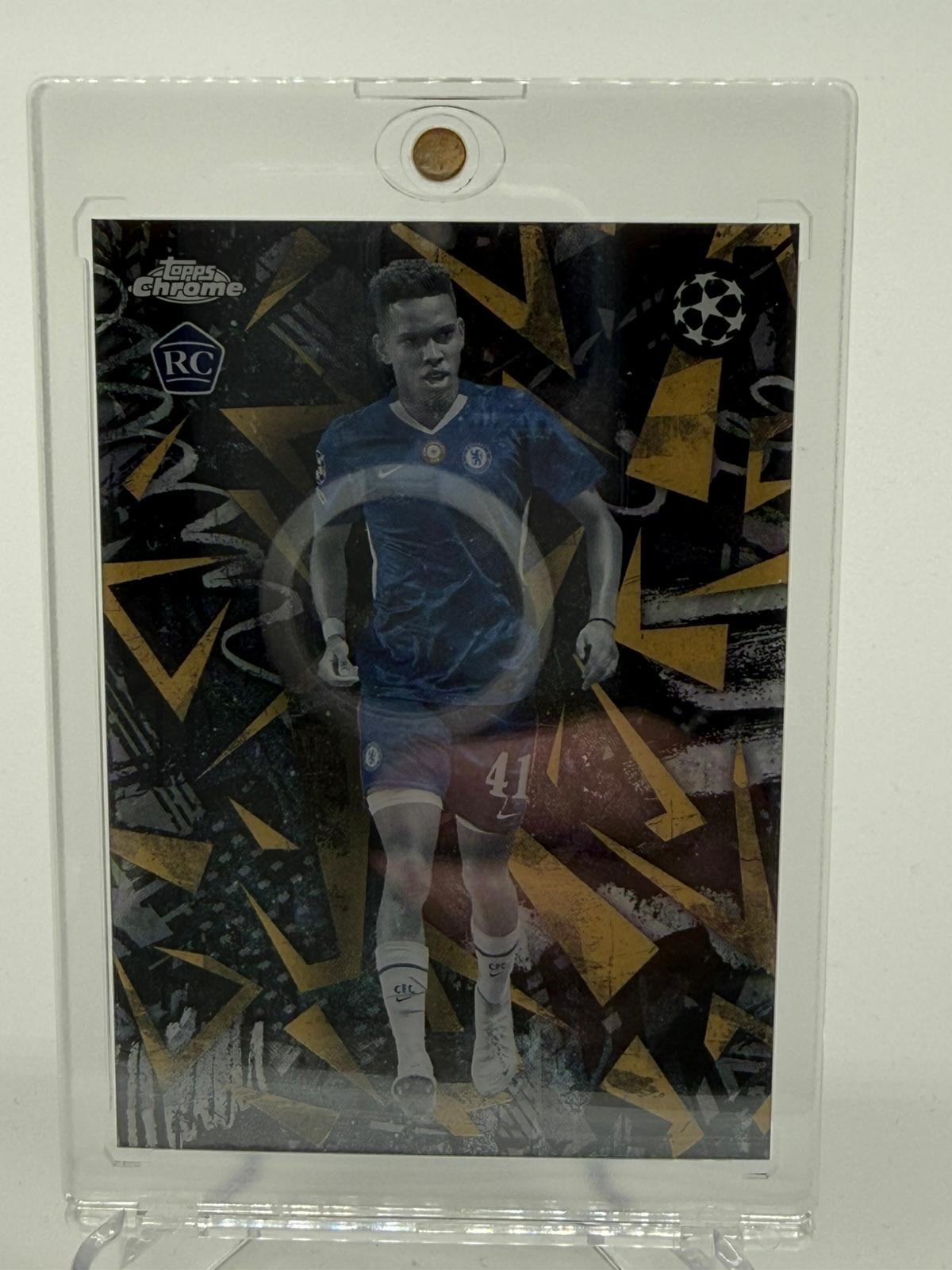 2026 Topps Chrome UEFA Estevao Willian RC Mural SSP