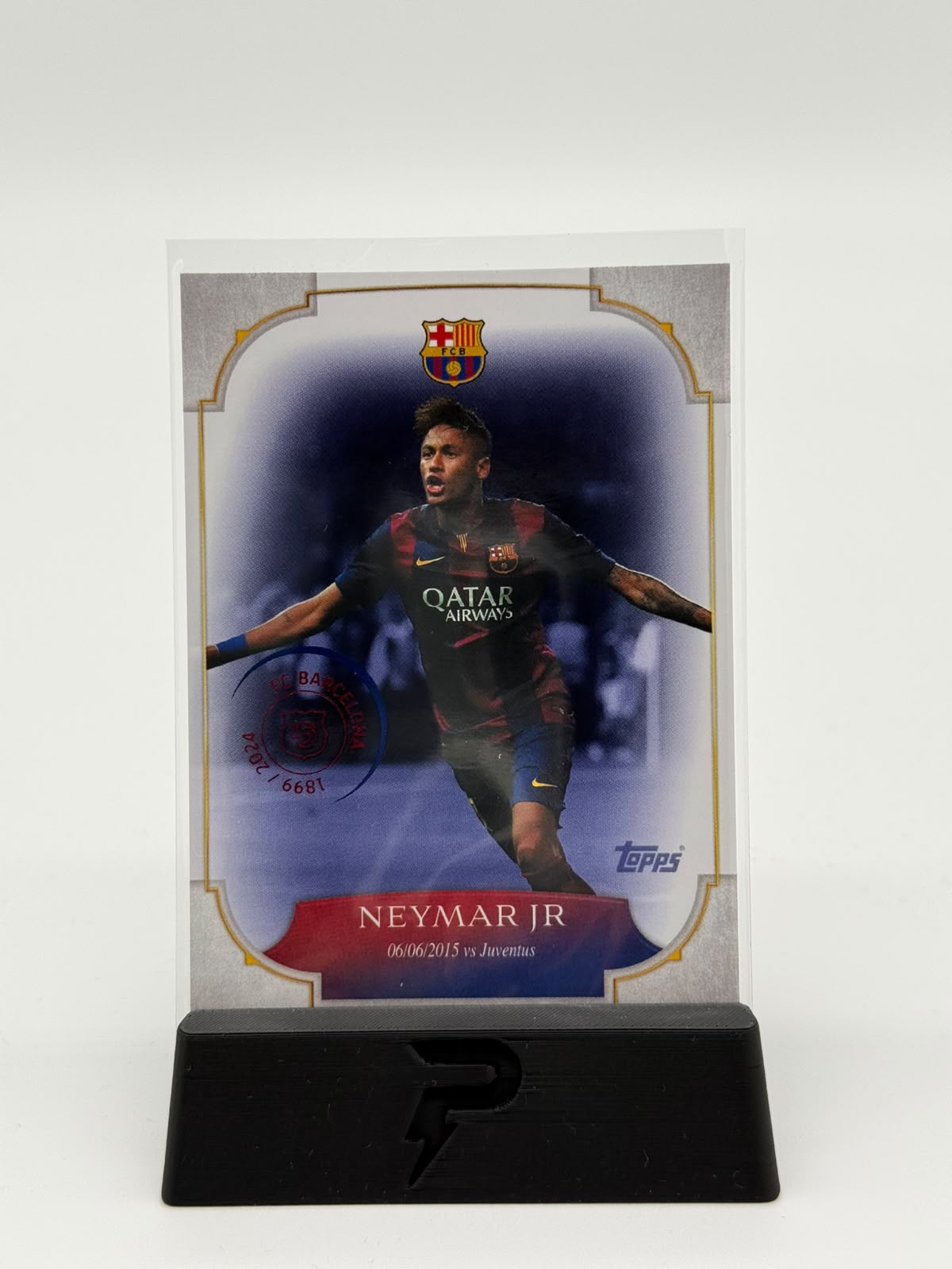 2025 Topps Fc Barcelona Fanset Neymar Jr. Casehit