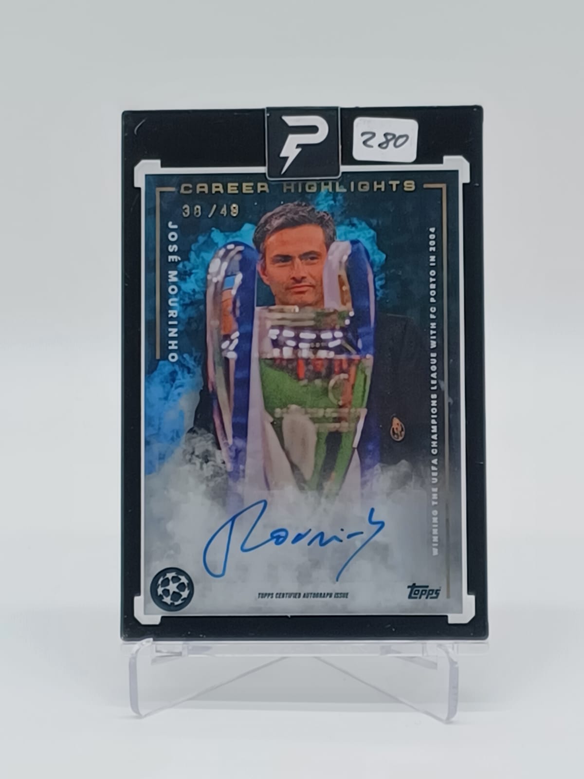 José Mourinho Platinum Curated Set - José Mourinho Auto /49