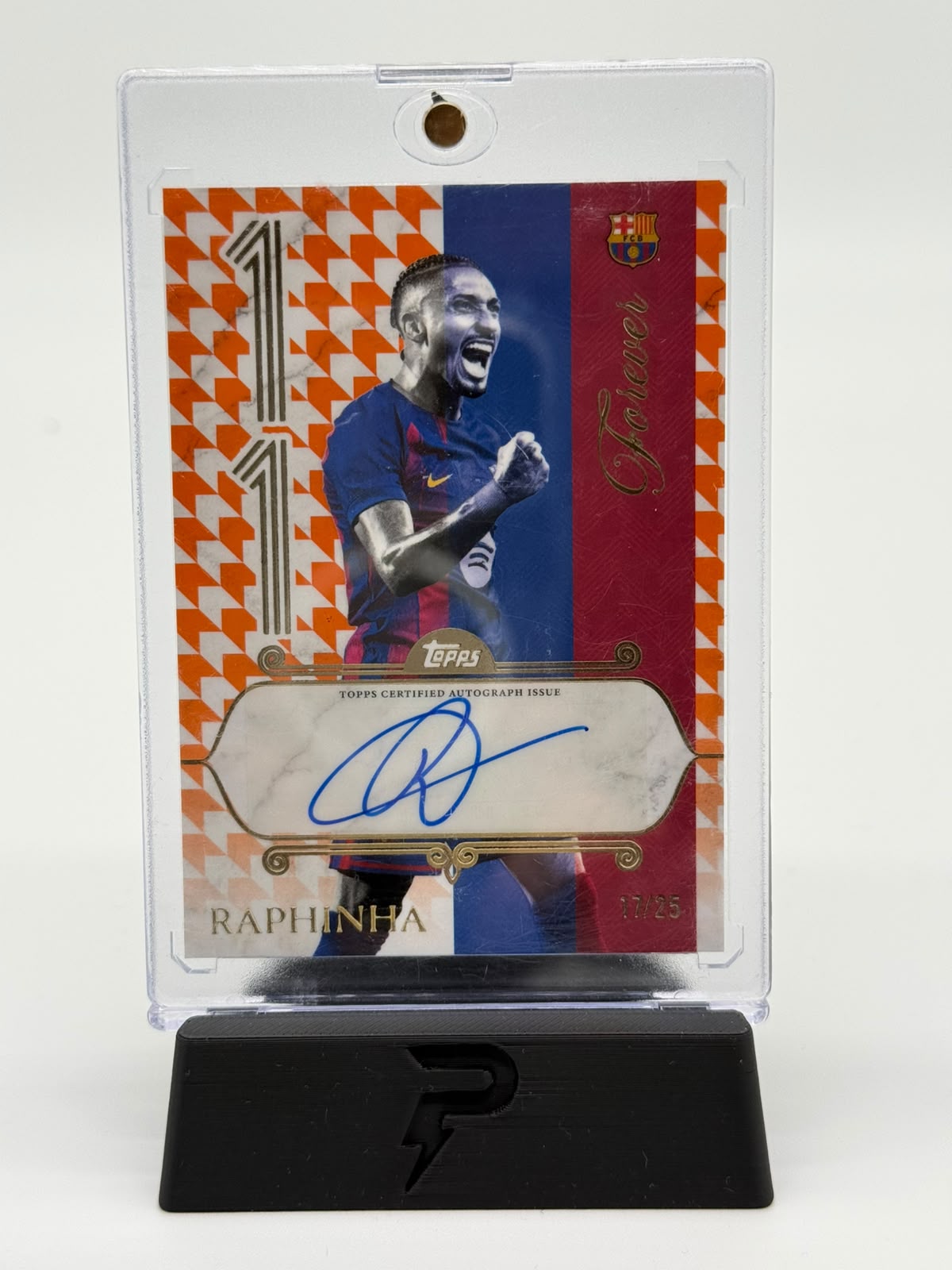 2026 Topps Barcelona Forever Raphinha Auto 17/25