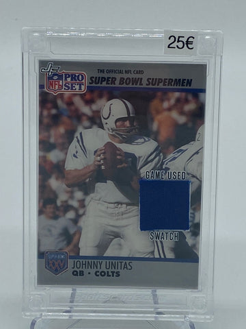 2022 Jersey Fusion - Johnny Unitas Game Used Swatch