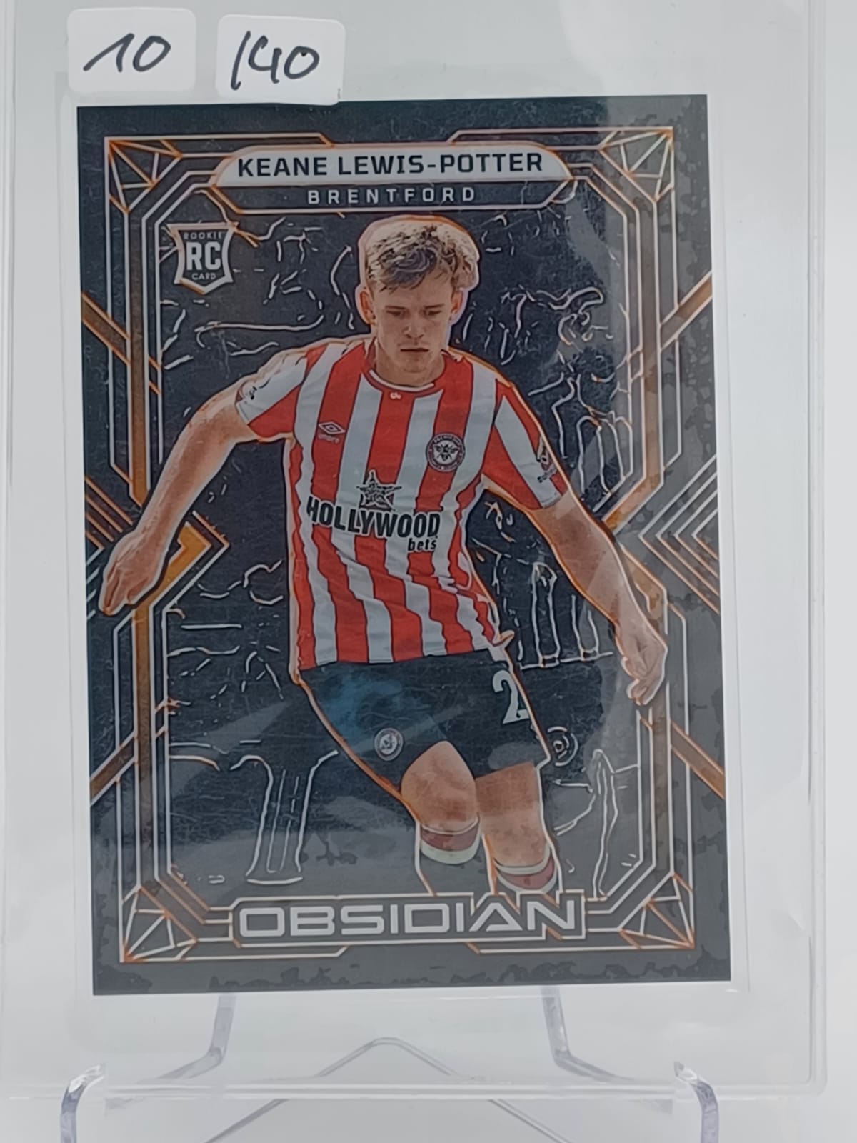 2022-23 Obsidian Soccer - Keane Lewis-Potter - RC /40