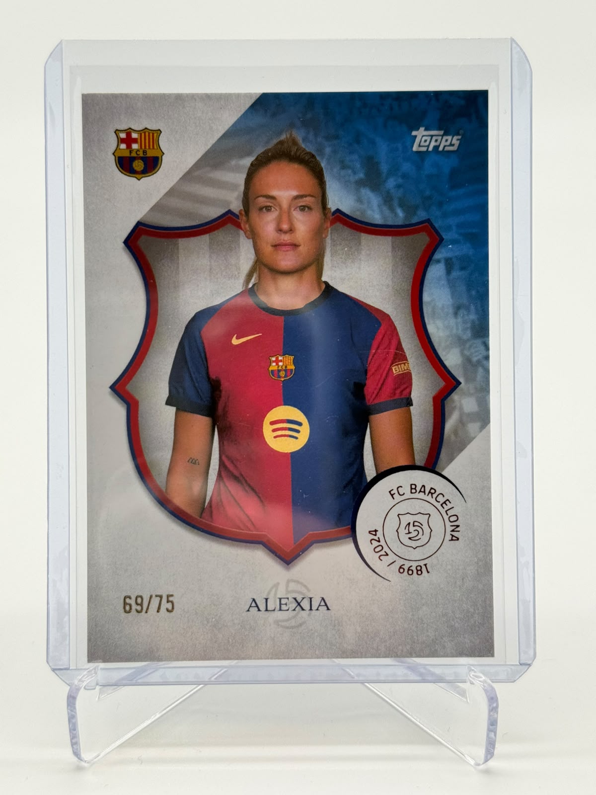 2025 Topps 125 Jahre Barcelona Alexia 69/75
