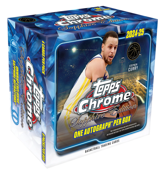 2024-25 Topps Chrome Basketball Sapphire Edition (SEALED)