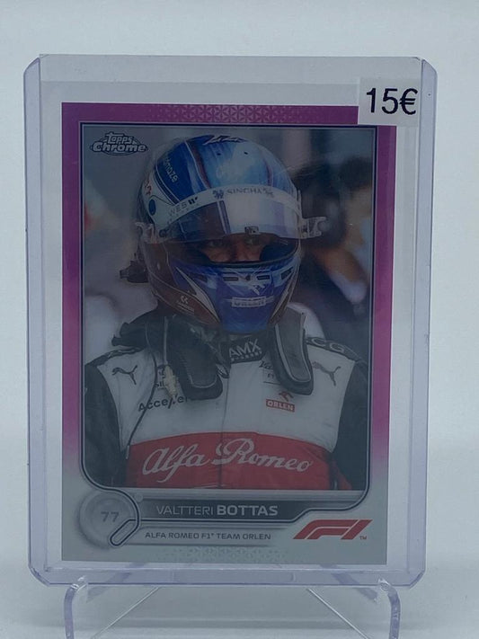 2022 Topps Chrome Formula One - Valtteri Bottas /75