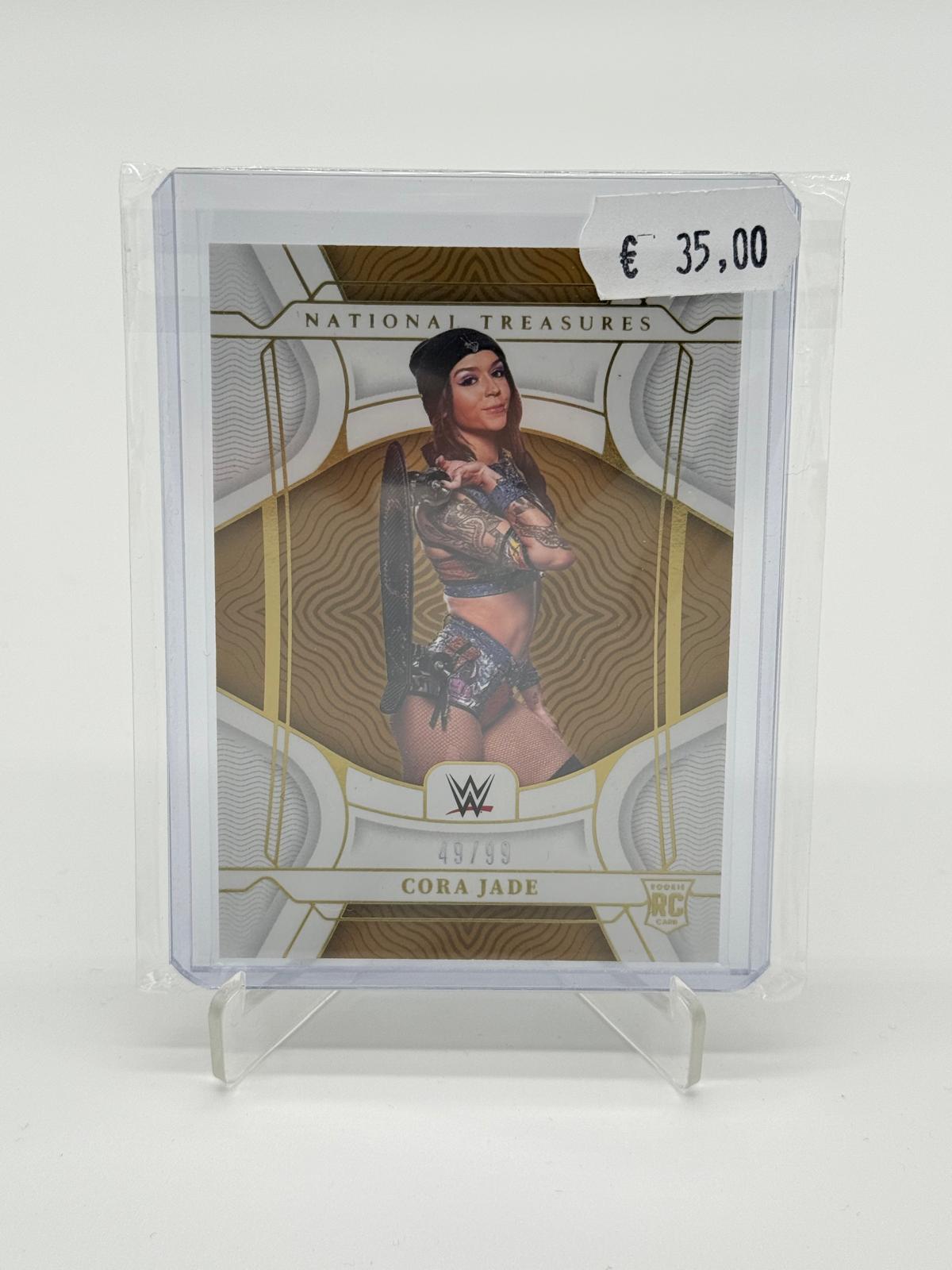 2022 Panini Chronicles National Treasures Cora Jade /99