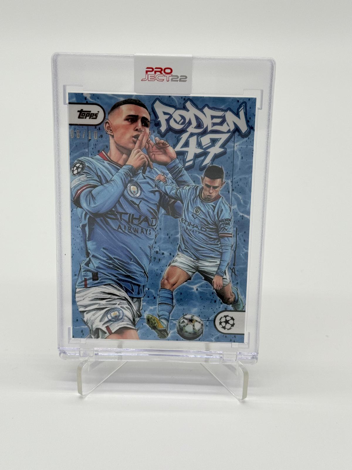 2023 Topps Project 22 Phil Foden /10