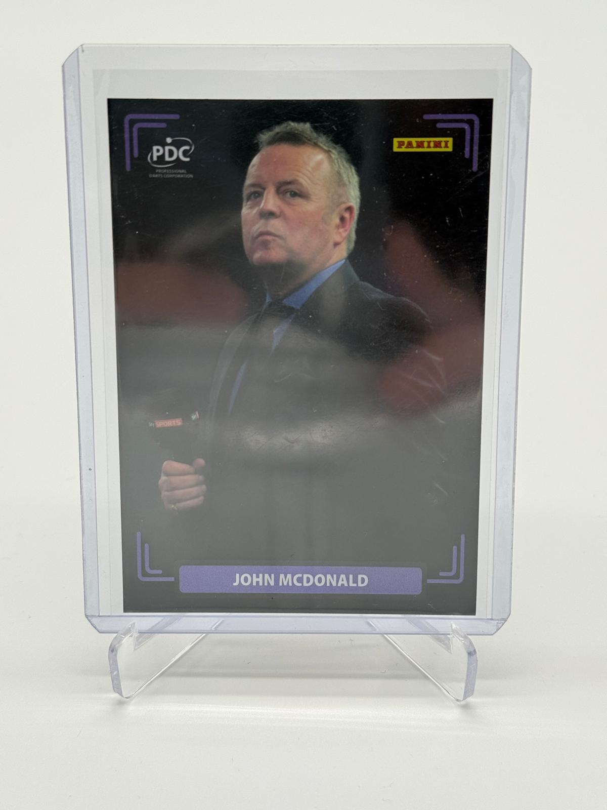 2025 Panini PDC World Championship John McDonald /180