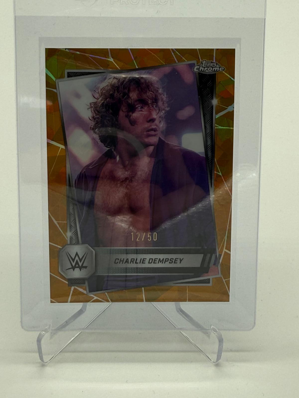2025 Topps Chrome WWE Sapphire Charlie Dempsey /50