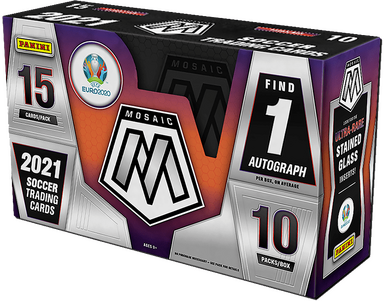2021 Panini Mosaic UEFA EURO 2020 Hobby Box (SEALED)