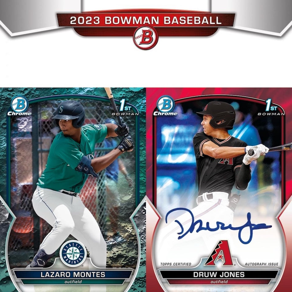TOPPS 2023 Bowman Baseball Jumbo Box PUSHDICHTCG