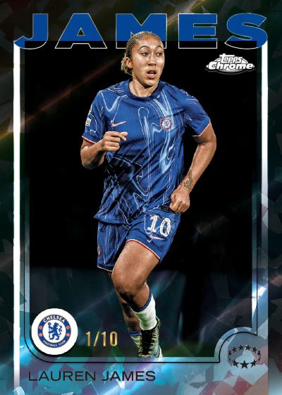 2024-25 Topps Chrome Sapphire UEFA Women´s Champions League Hobby Box - Livebreak by Fratelli Cards