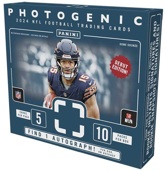 2024 Panini Photogenic Football Hobby Box (SEALED)