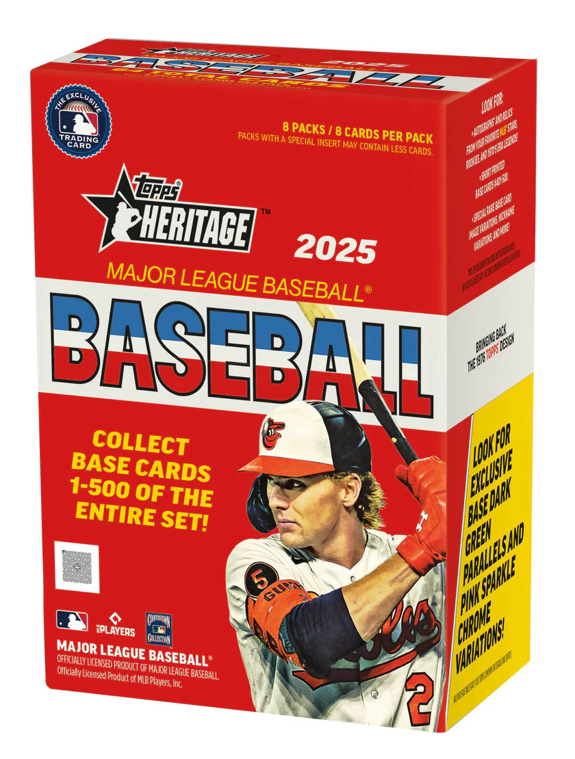 2025 Topps Heritage Baseball Blaster Box (SEALED)