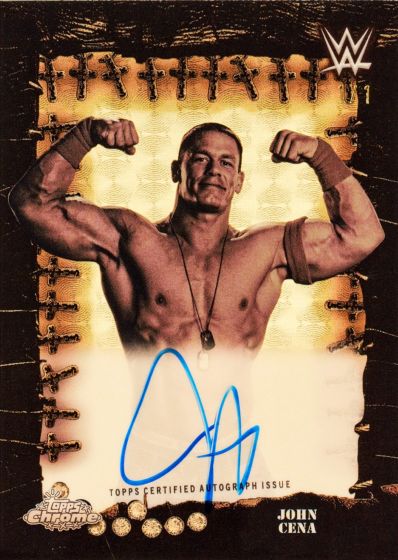 6x (Half Case) 2025 Topps Chrome WWE X Cactus Jack Hobby Box - Random Letter Break #1