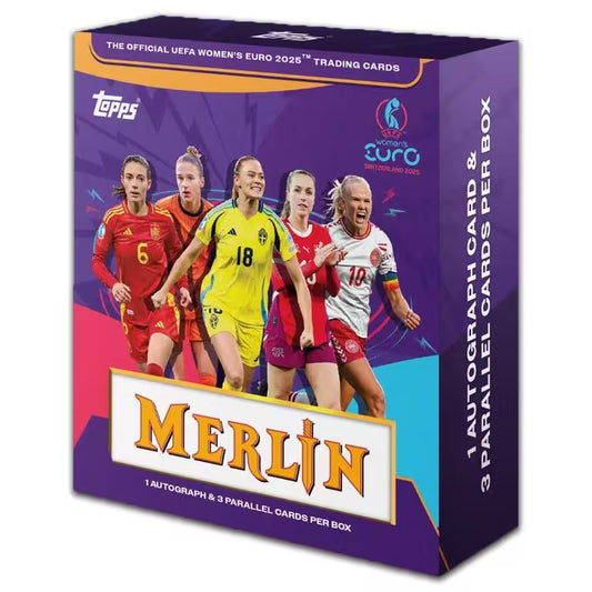 2025 Topps Merlin UEFA Womens EURO Soccer (SEALED)
