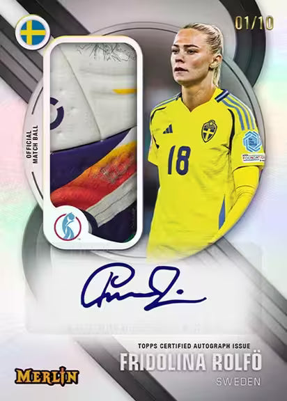 2025 Topps Merlin UEFA Womens EURO Soccer (SEALED)
