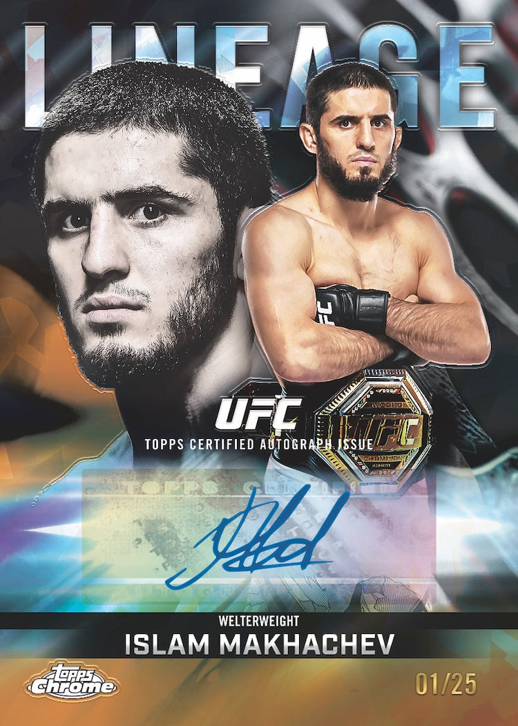 2026 Topps Chrome UFC Sapphire Hobby Box (SEALED)