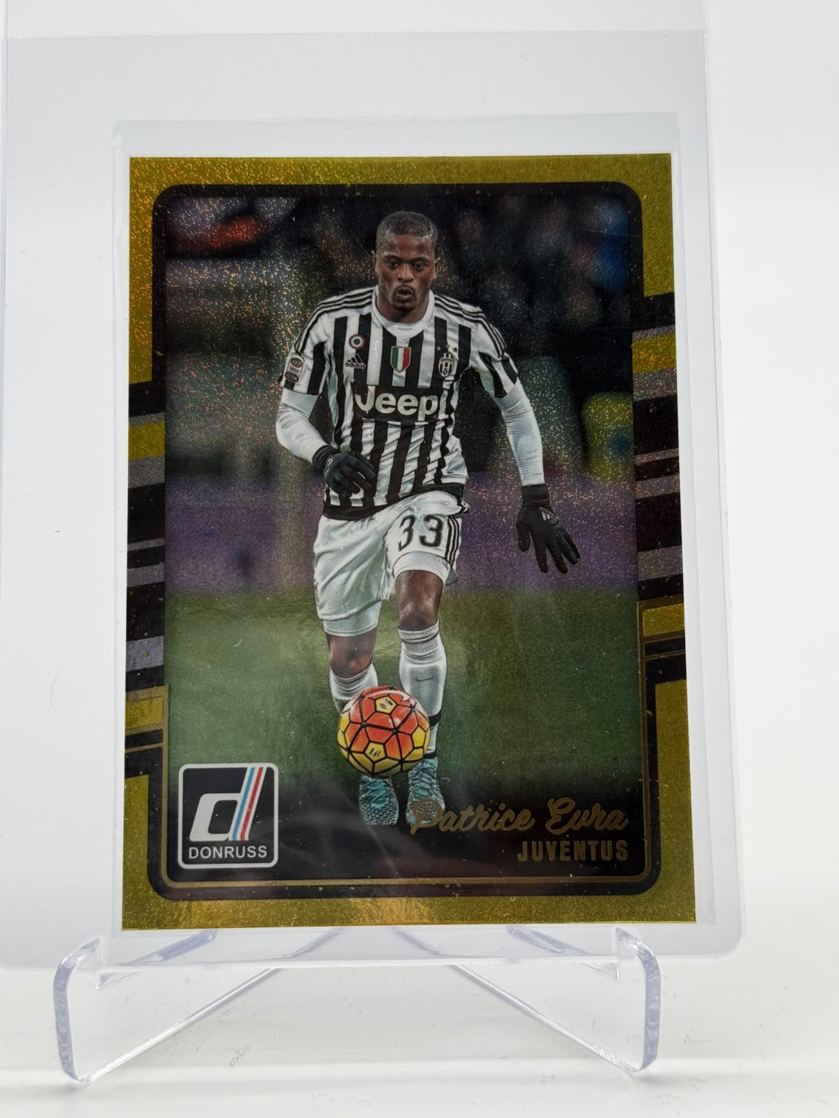 2016-17 Panini Donruss Patrice Evra Gold