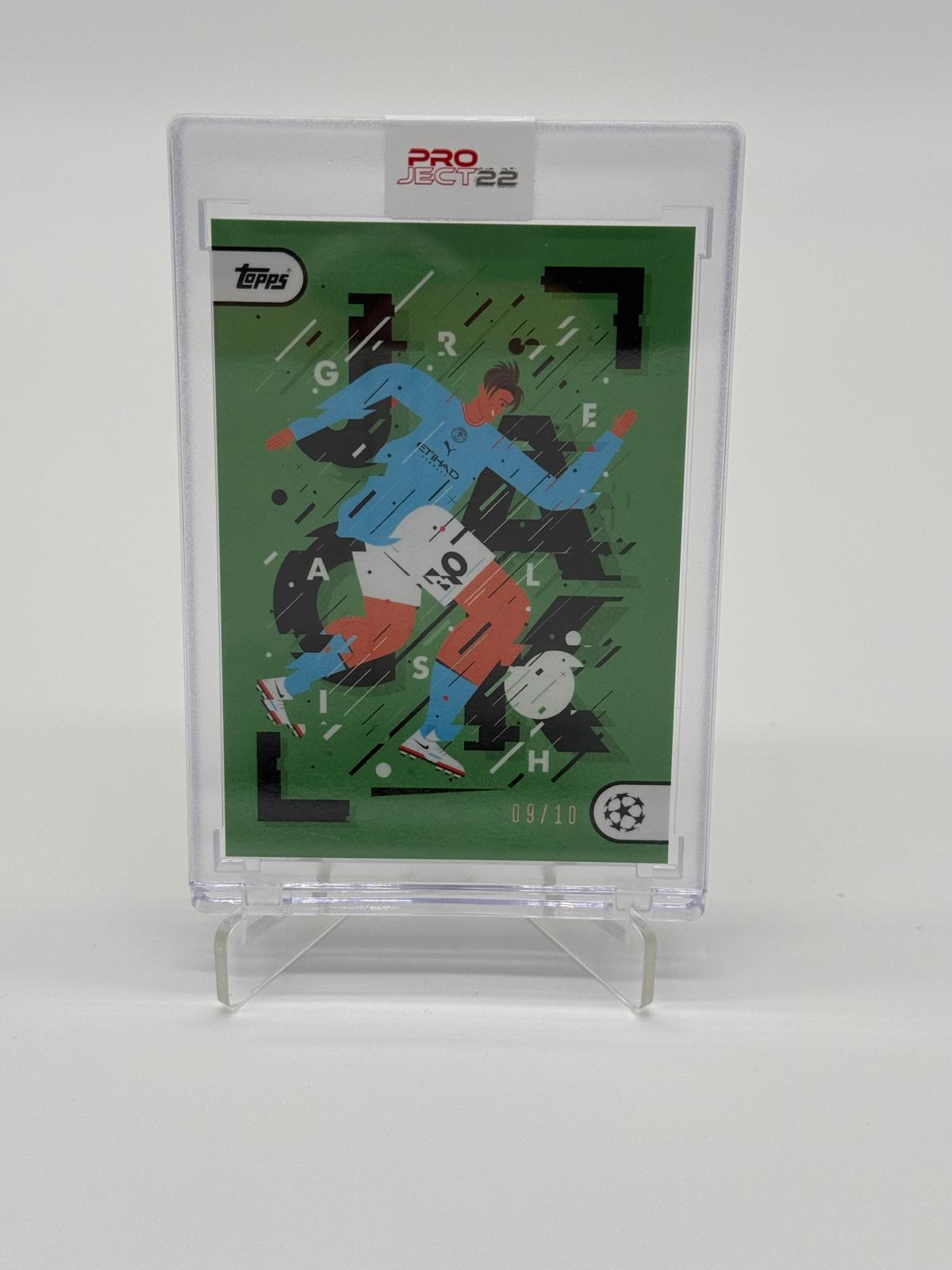 2023 Topps Project 22 Jack Grealish /10