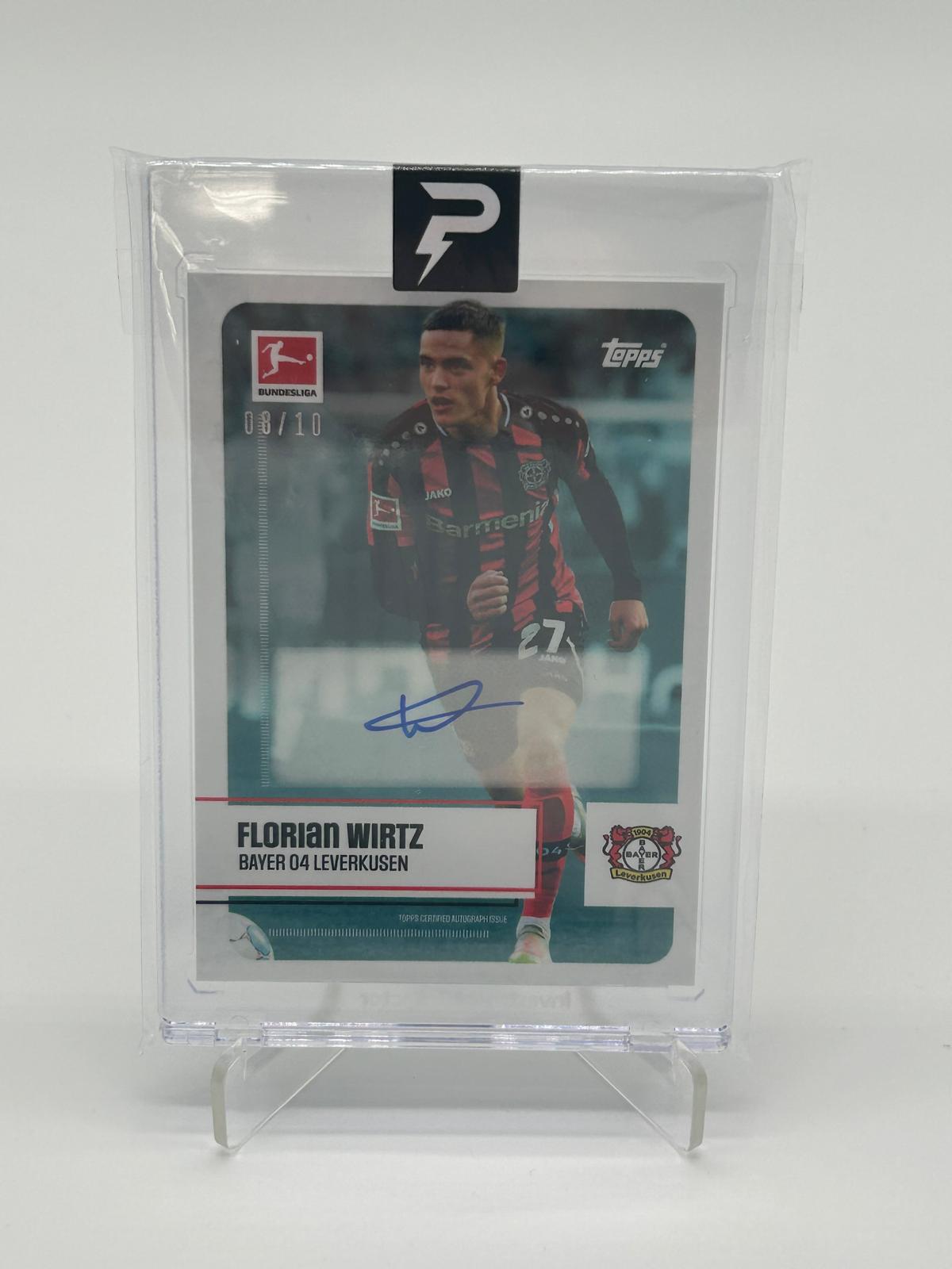 2021-22 Topps Bundesliga Stars of the Season Florian Wirtz RC Auto /10