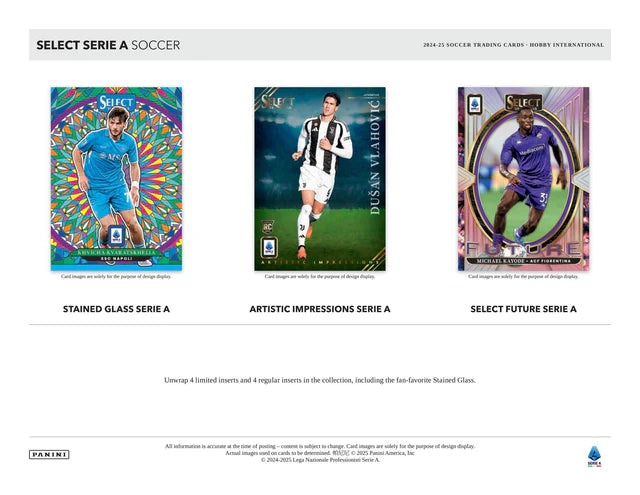 2024-25 Panini Select Serie A International Hobby Box (SEALED)