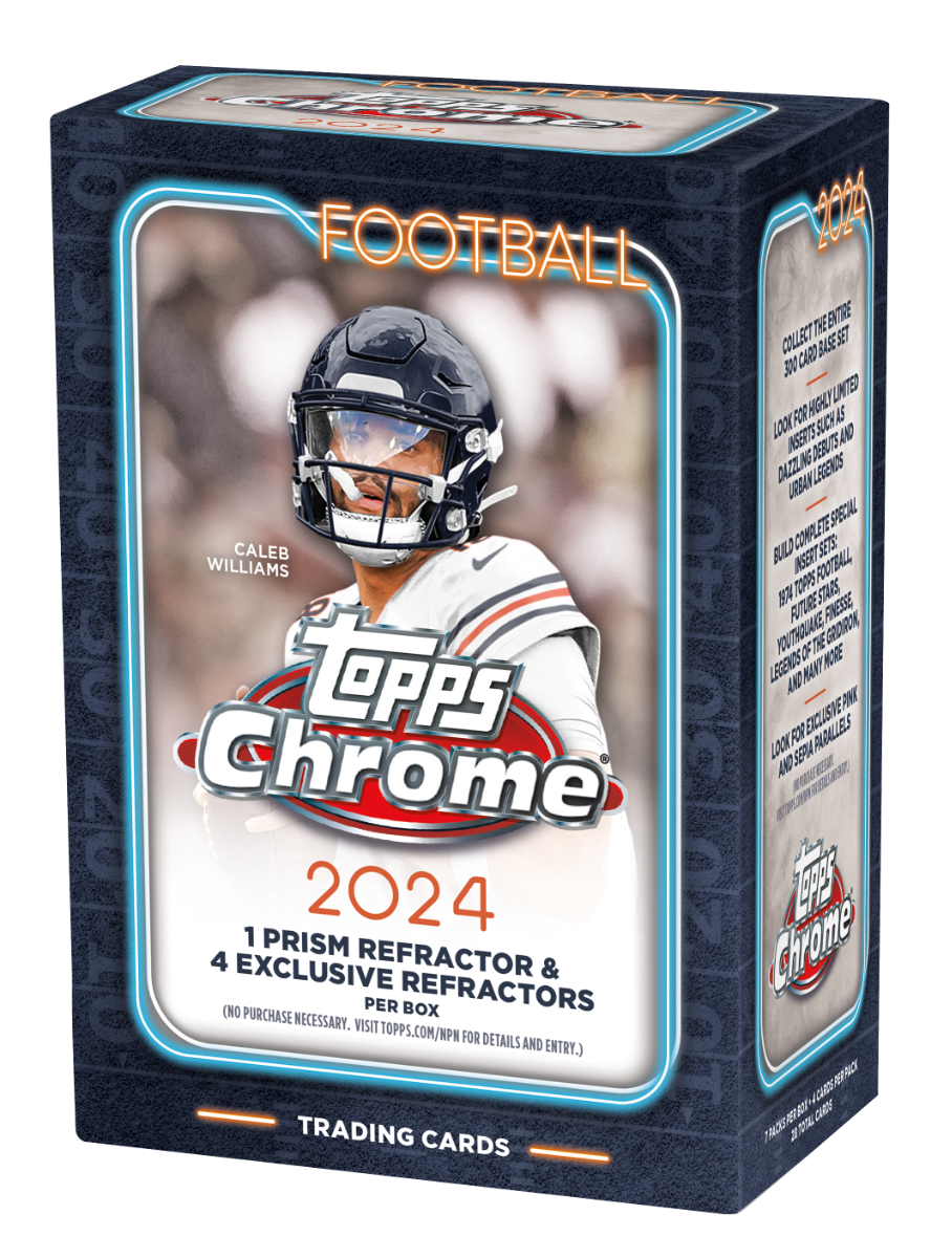 2024 Topps Chrome Football Blaster Box (SEALED)