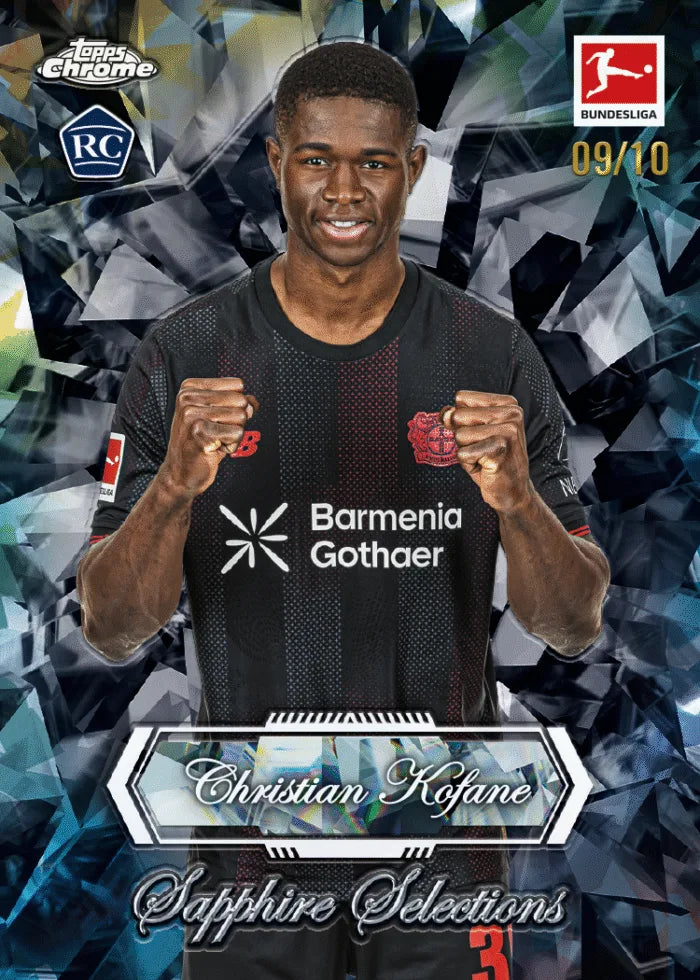 2025-26 Topps Chrome Sapphire Bundesliga Hobby Box (SEALED)