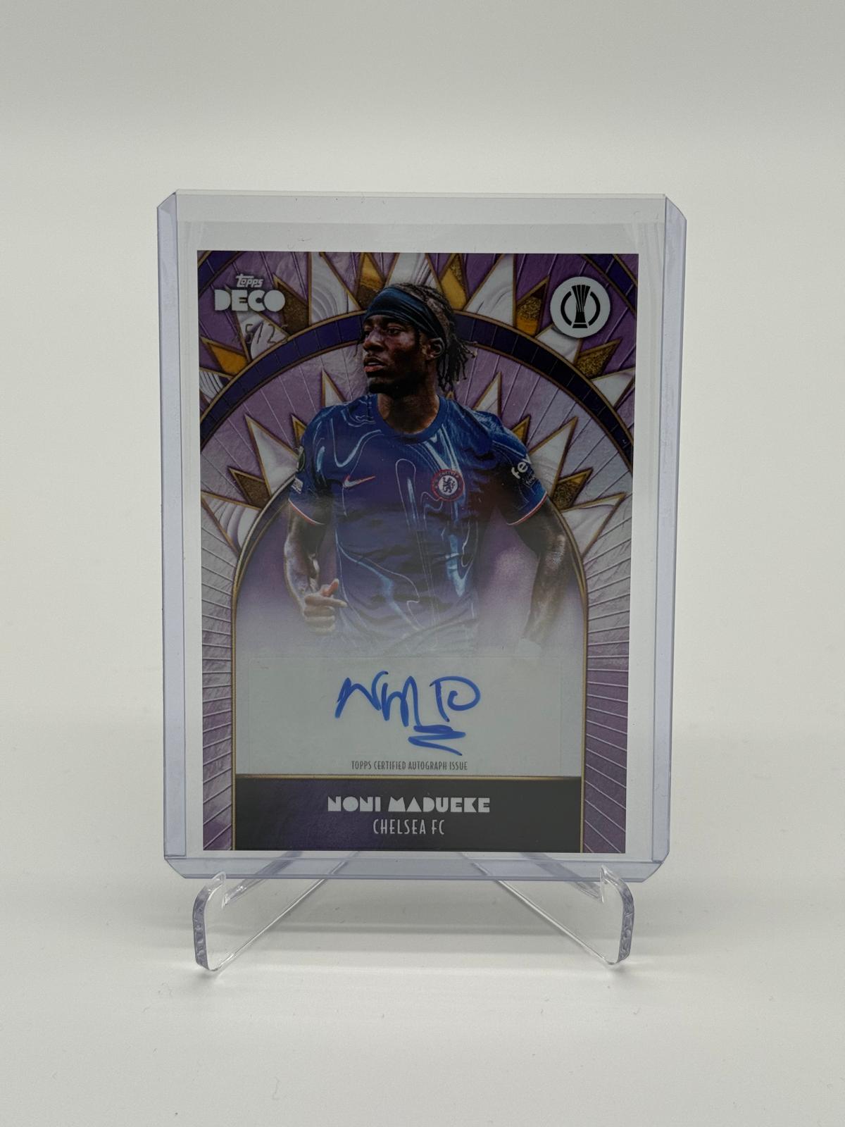 2024 Topps Deco Noni Madueke Auto /25