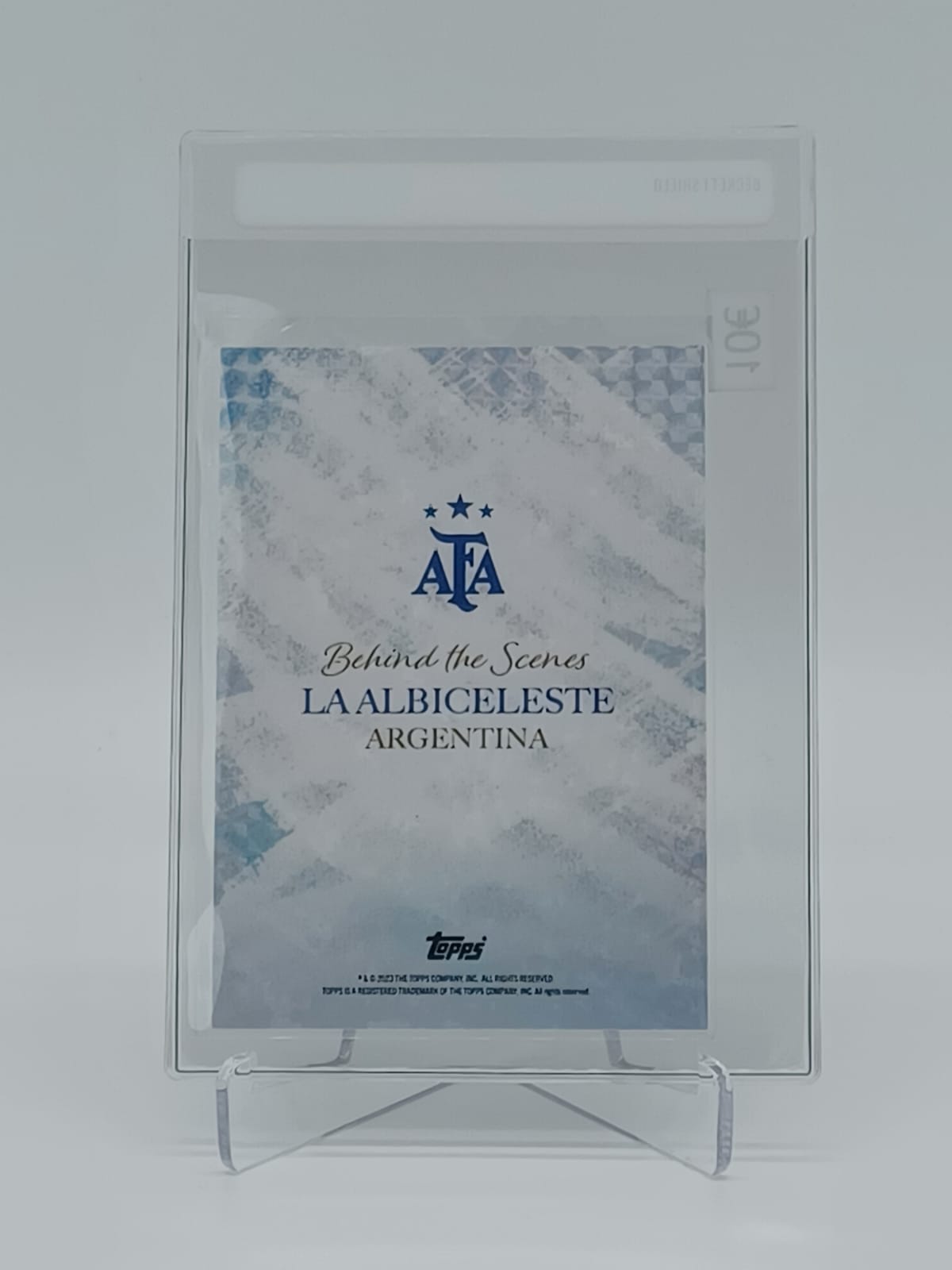 TOPPS ARGENTINA WORLD CHAMPIONS SET - LA ALBICELESTE - Behind the Scenes