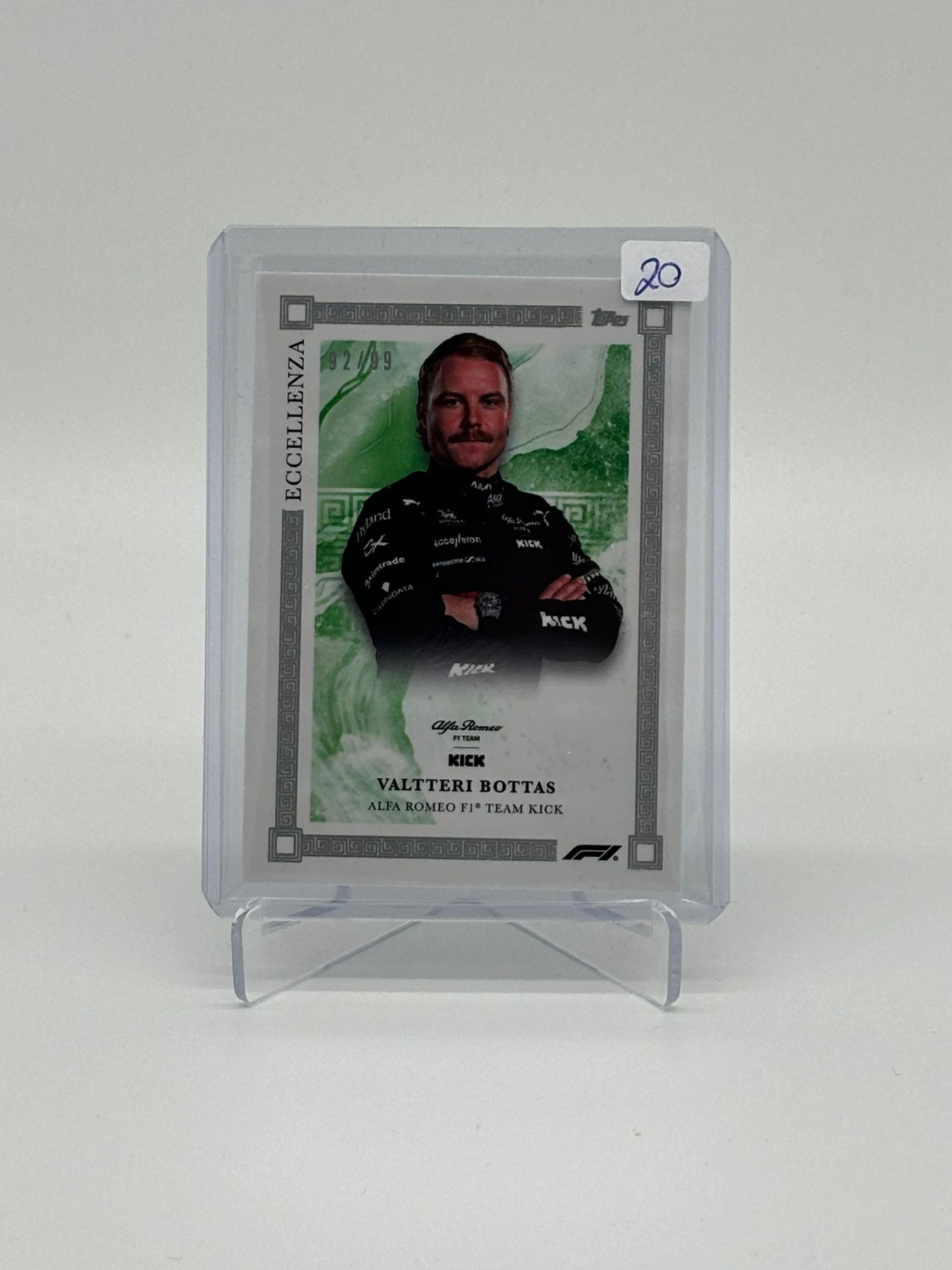 Topps F1 Eccellenza Valtteri Bottas /99