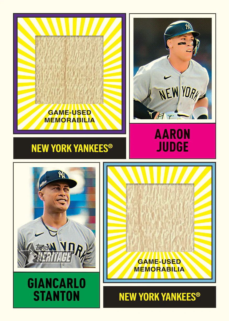 2025 Topps Heritage Baseball Mega Box (SEALED)