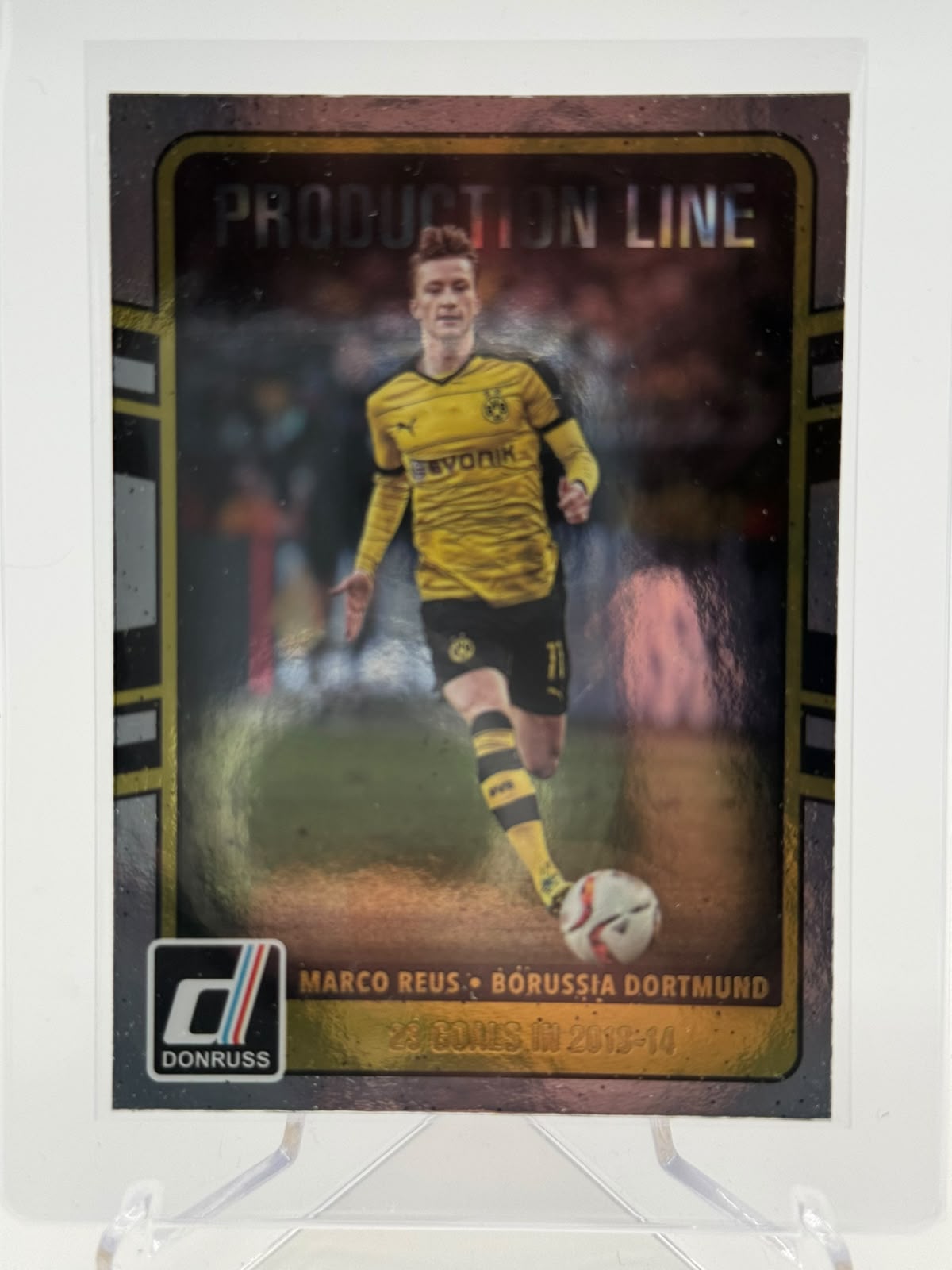 2016-17 Panini Donruss Marco Reus Production Line
