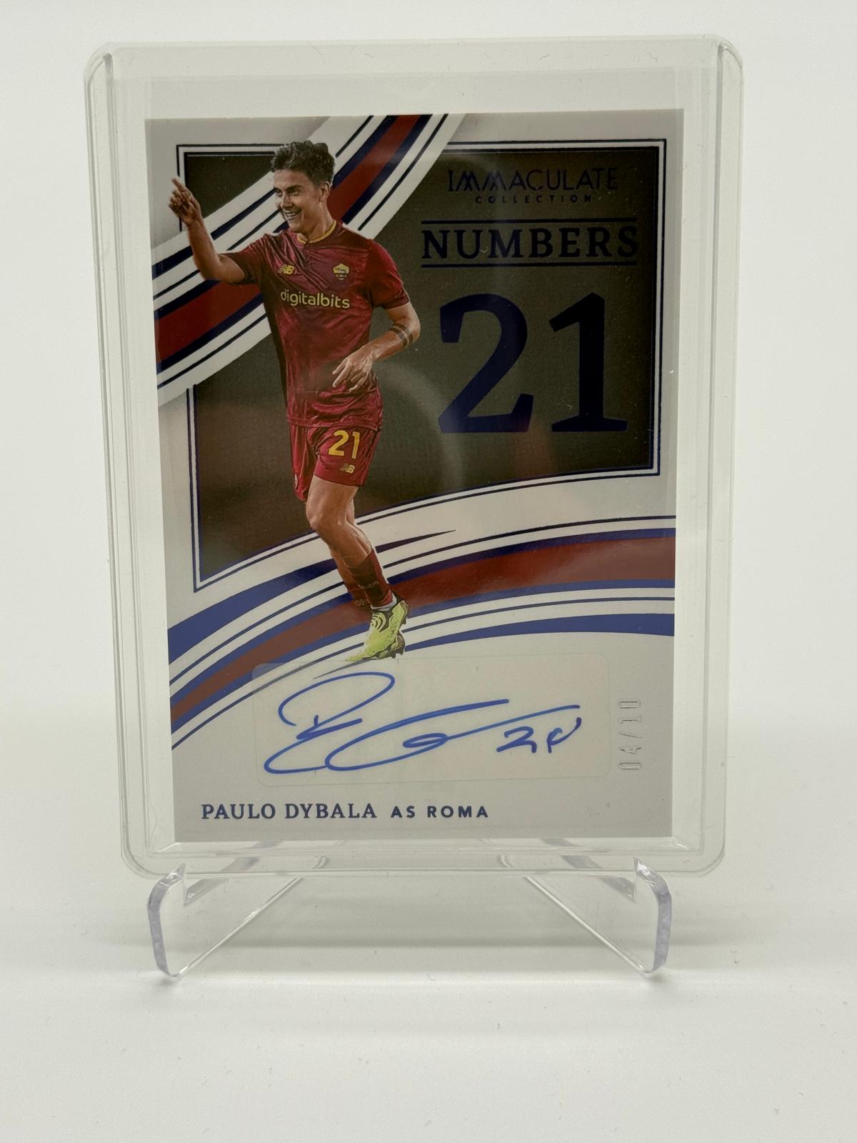 2022-23 Panini Immaculate Paulo Dybala Auto /10