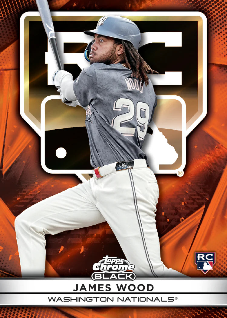 2025 Topps Chrome Black Baseball Hobby Box (SEALED)