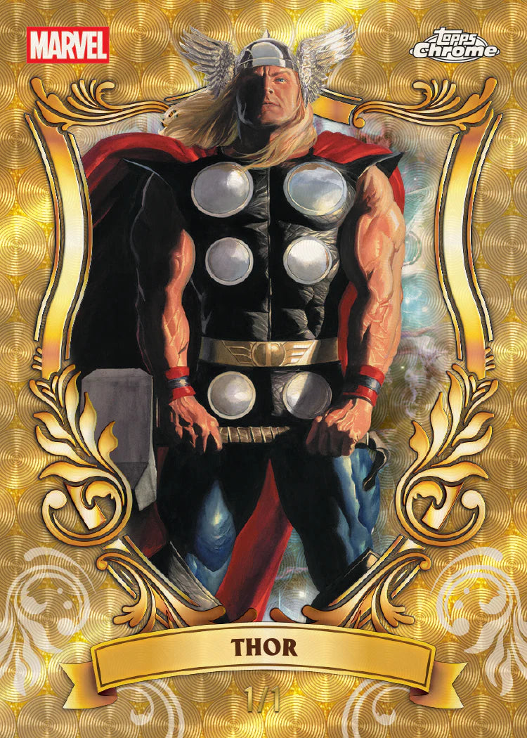 2026 Topps Chrome Marvel Comics Hobby Box (SEALED)