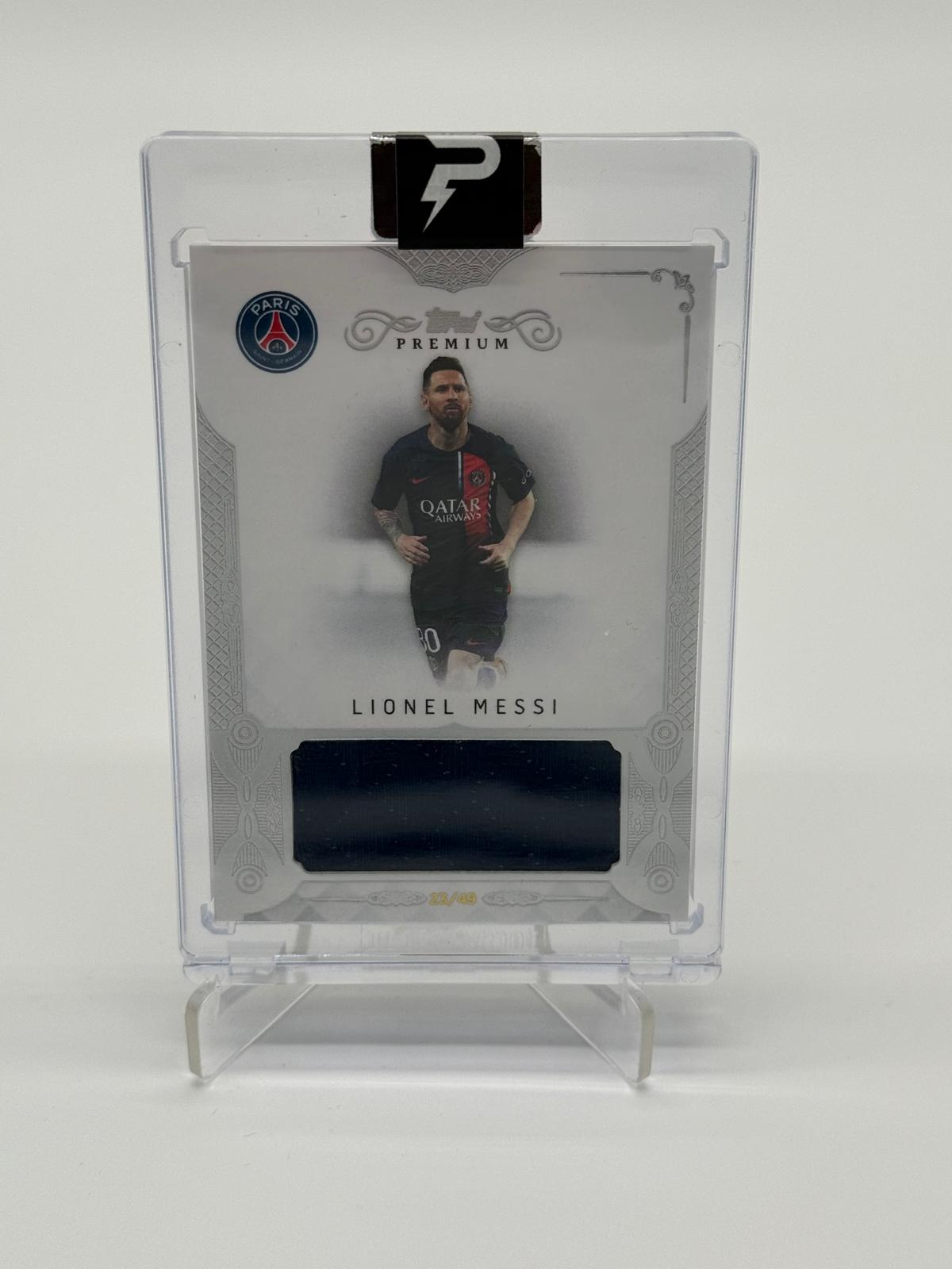2023-24 Topps PSG Premium Lionel Messi Relic 23/49