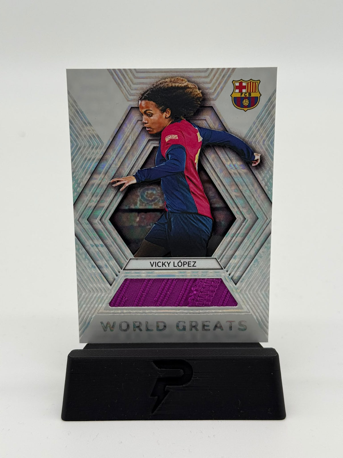 2025/26 Futera World Greats Vicky Lopez Relic 01/01