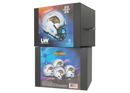 2025 Fanatics Under Wraps WWE Wrestle Mania Mini Helm (LIVEBREAK)
