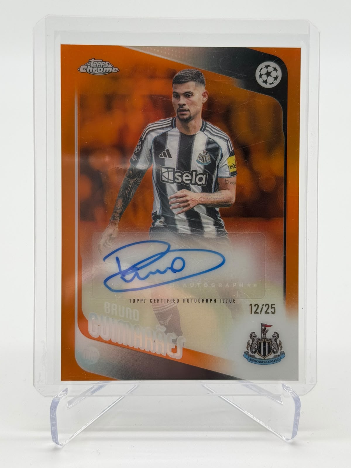 2026 Topps UCC Chrome Bruno Guimaraes AUTO 12/25