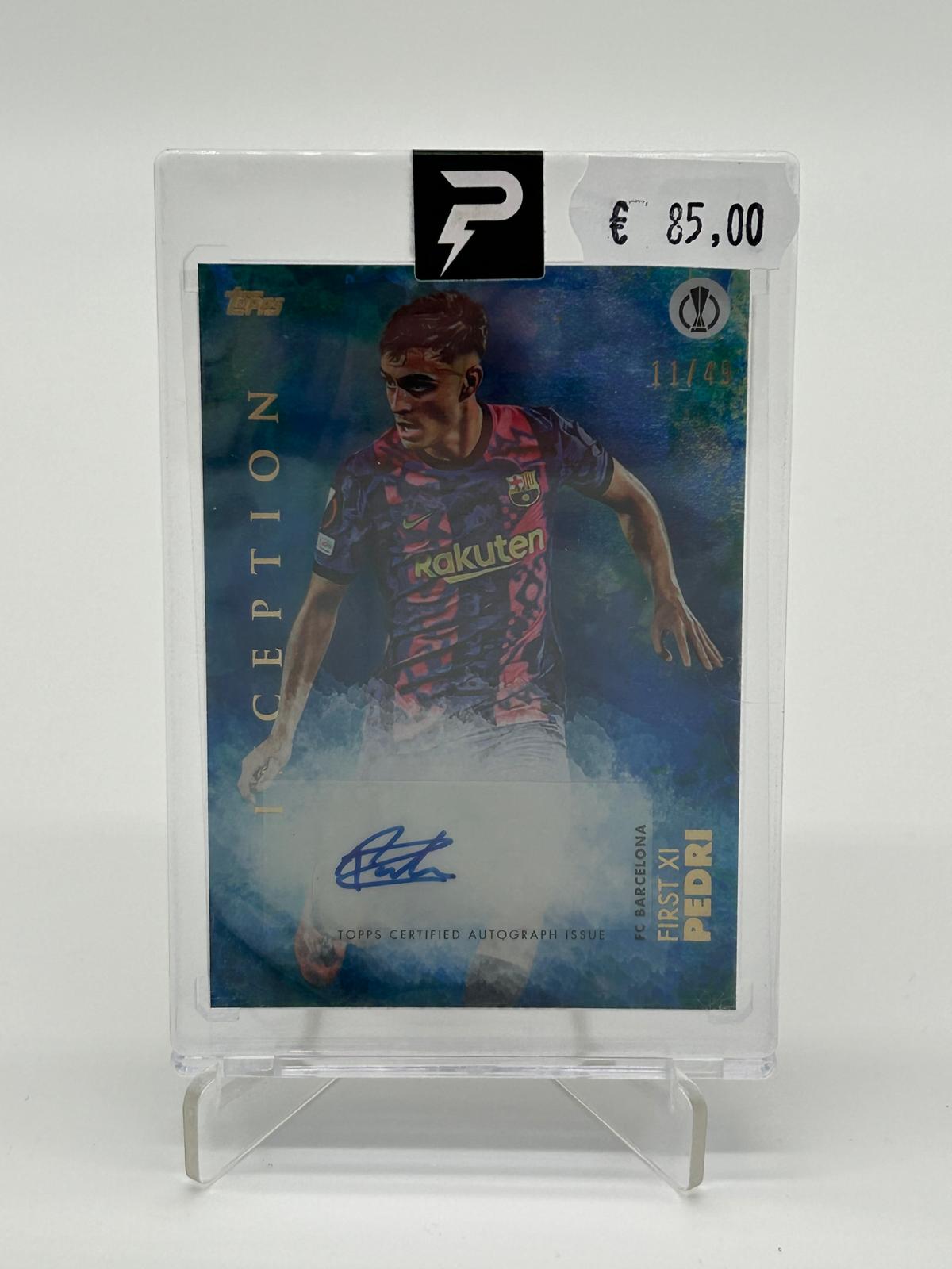 2022 Topps Inception - Pedri Auto /49