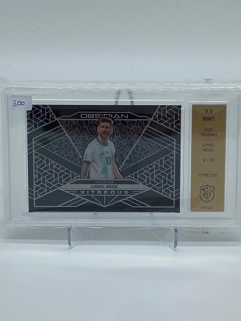 2019-2020 Panini Obsidian Soccer - Lionel Messi /135 GSG9,0