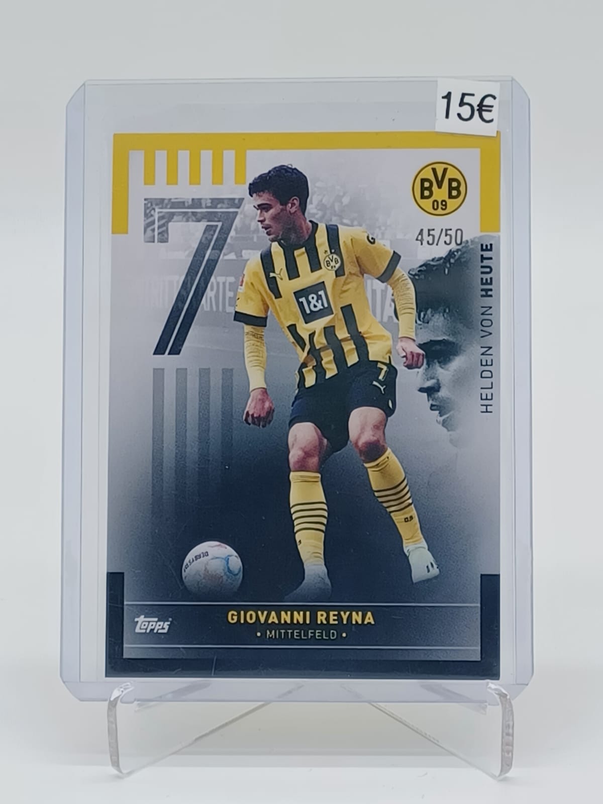 BVB Helden in Schwarzgelb - Giovanni Reyna /50