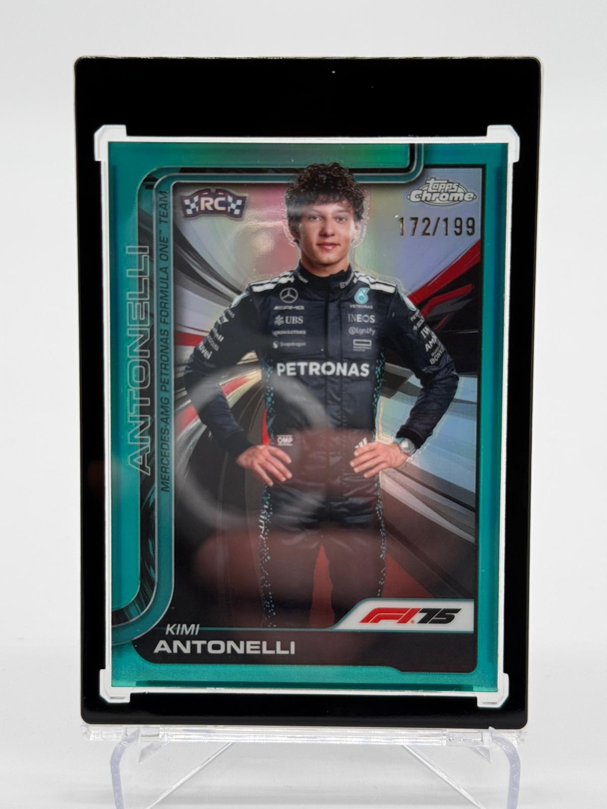 2025 Topps Chrome Formel 1 Kimi Antonelli RC 172/199